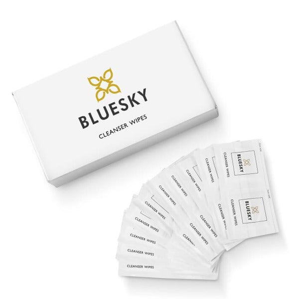 Bluesky Cleanser Wipes 100 Pack for nails - British product