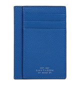 Harrods Smythson Panama Leather Compact Card Holder 12cm x 8.5cm- Buy online at McGrocer
