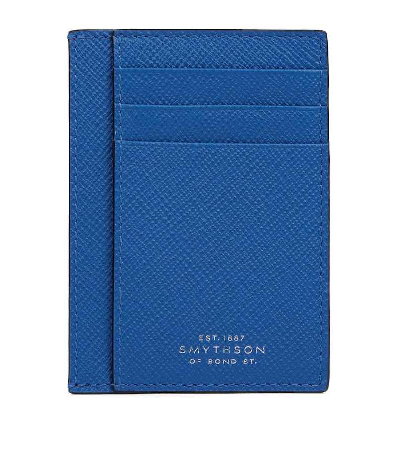 Smythson Panama leather compact card holder (British brand)