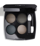 Quad Eyeshadow Palette with Four Vegan Shades and Satin Finish