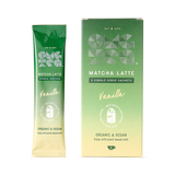 Holland & Barrett OMGTEA Matcha Latte Vanilla Single-Serve Sachets 6 Sachets- Buy online at McGrocer