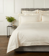 Harrods Egyptian Cotton Square Pillowcase 65cm x 65cm- Buy online at McGrocer