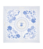 Aspinal Of London silk scarf landscape print 90cm - British product