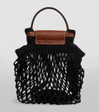 Longchamp extra-small Le Pliage Filet mesh tote bag - British product