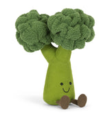 Harrods Jellycat Amuseables Broccoli Plush Soft Toy 24cm- Buy online at McGrocer