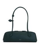 Alaïa Le Teckel medium shoulder bag black leather, imported from the UK