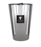 Baobab Collection Platinum Pillar Candle 10kg, imported from the UK