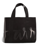 Harrods medium cotton logo tote bag, UK version