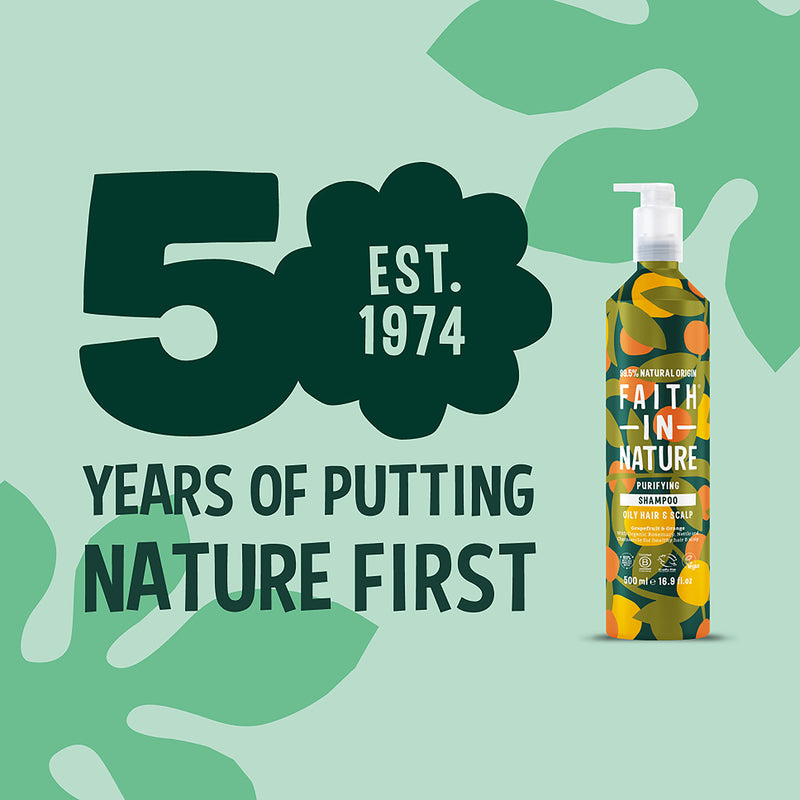 Faith In Nature Grapefruit & Orange shampoo 500ml - British product
