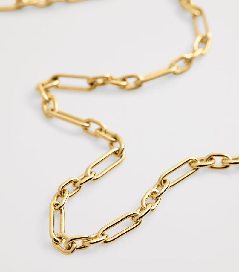 Jade Trau Winona necklace in 18kt yellow gold (British brand)