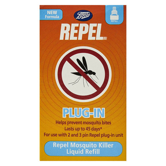 Boots Repel Mosquito Killer Liquid Plug-In Refill 35ml GOODS Boots   
