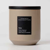 French Connection Stone Collection warm vanilla cashmere candle 238g - British product