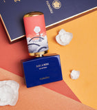 Floraiku eau de parfum gift set with rose and bergamot notes, 50ml bottle and 10ml refill - British product