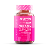 Holland & Barrett Novomins Collagen Peach Flavoured Gummy Supplements 60 Gummies- Buy online at McGrocer