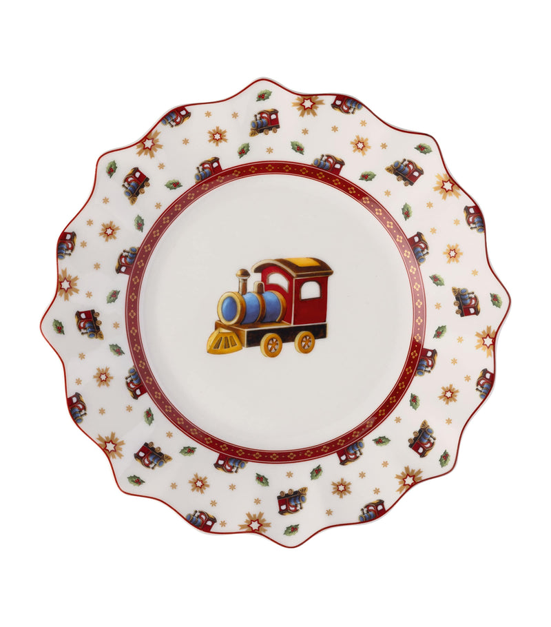Villeroy & Boch porcelain Locomotive Toy's Delight 6-piece breakfast set (British brand)