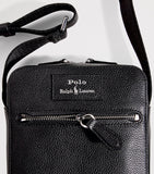 Ralph Lauren pebbled leather cross-body bag, imported from the UK