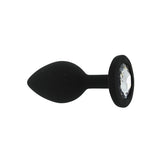 Loving Joy small black silicone butt plug, UK version