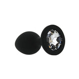 Loving Joy small black silicone butt plug, UK version