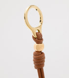 LOEWE leather fringe pebble keyring H11cm, UK version