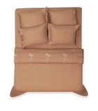 Hamam fitted sheet organic cotton sateen king 160x200cm (British brand)