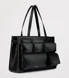 Christian Louboutin tactical leather tote bag, imported from the UK