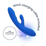 PlusOne Dual Luxe massager, imported from the UK
