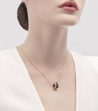 Bvlgari B.zero1 rose gold ceramic necklace - British product