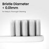 Oclean Gum Care brush heads 6 pack white British product