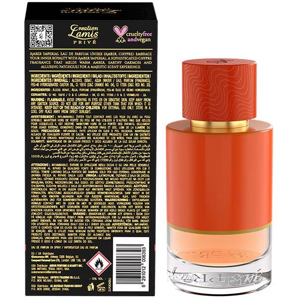 Lamis Amber Imperial Eau de Parfum 100ml, UK version