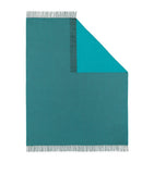 Begg x Co cashmere reversible Arran throw blanket 147cm x 183cm - British product