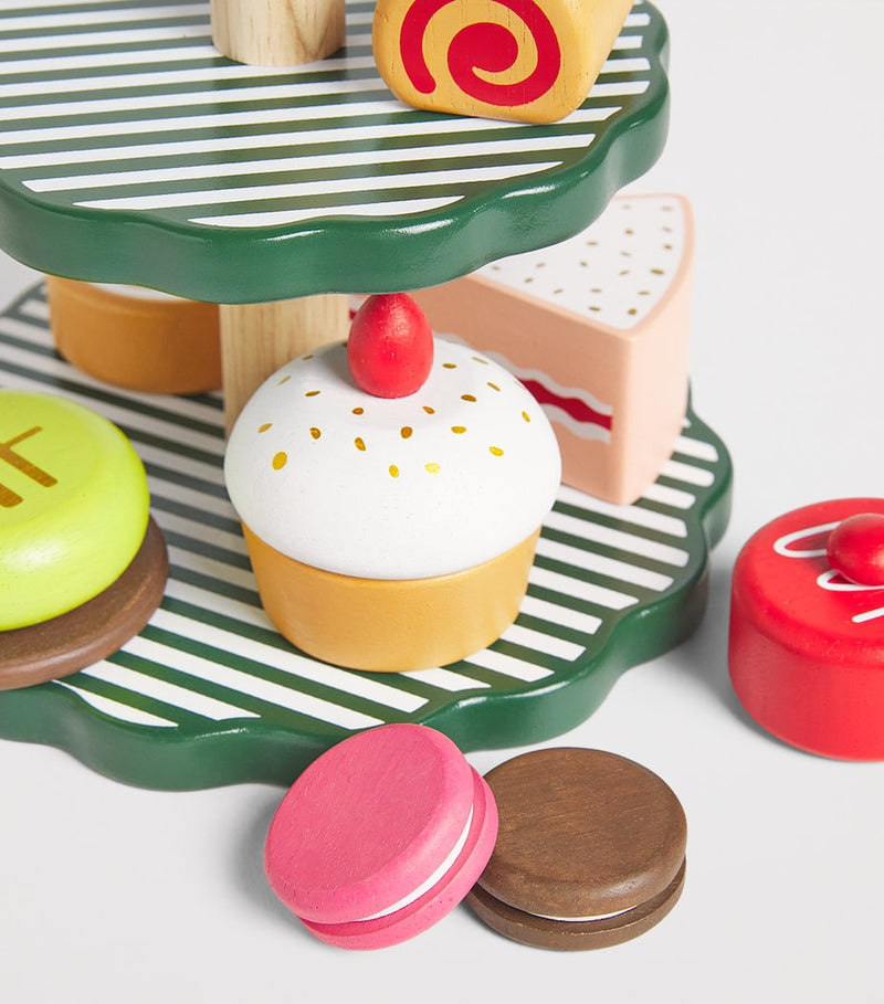 Harrods afternoon tea cake stand toy set, UK version
