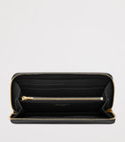 Saint Laurent Matelassé Zip-Up Wallet (British brand)