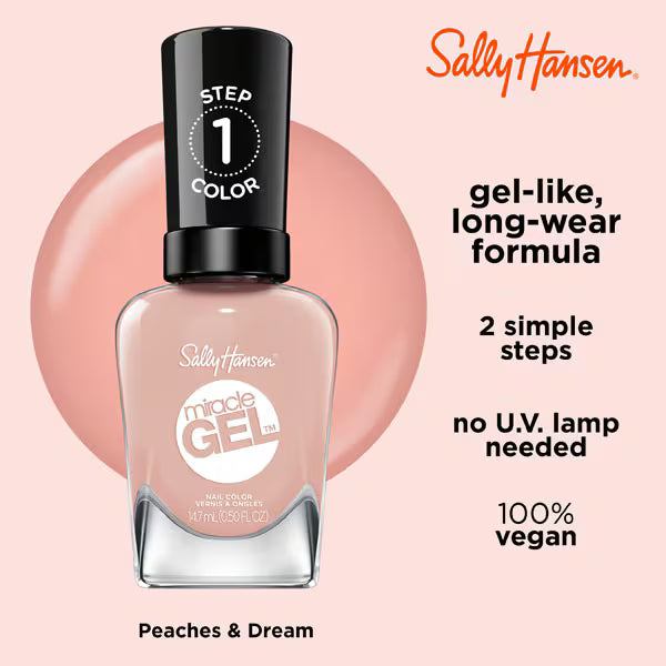 Sally Hansen Nail Polish Peaches & Dream (British brand)