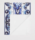 Dolce&Gabbana Casa Majolica print cotton pillowcases set of two 50x80cm - British product