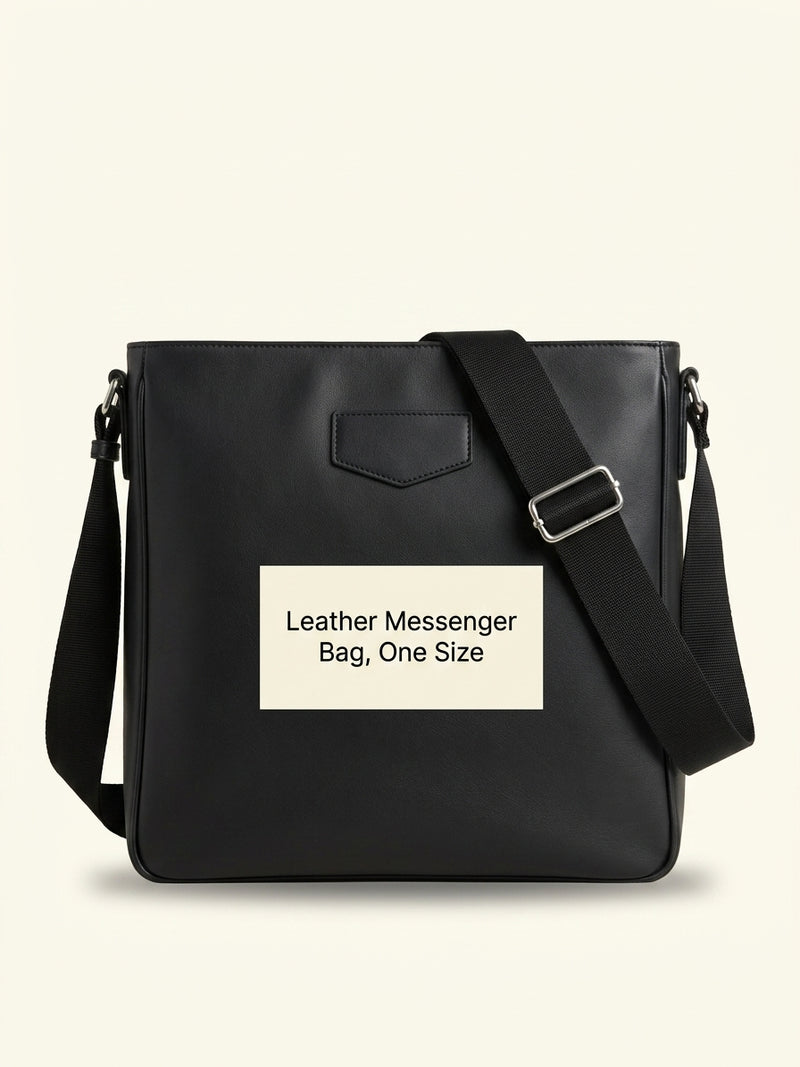 Prada black leather shoulder bag with adjustable strap, UK version