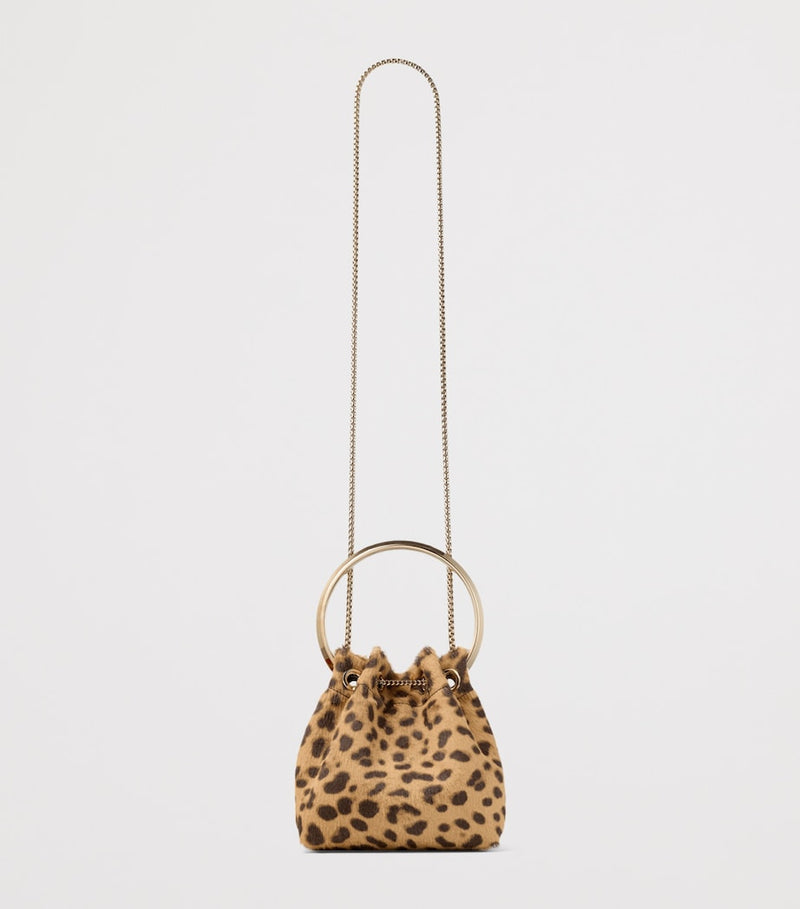 Jimmy Choo Leopard Bon Bon bag, British product