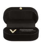 Moleskine Gold-Plated V notebook charm, imported from the UK