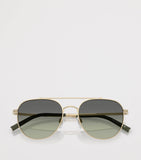 Oliver Peoples R-10 pilot sunglasses with titanium frames - British product