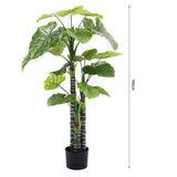 Livingandhome Artificial Tropical Plant Green 160cm, UK version