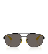 Harrods Ray-Ban Scuderia Ferrari Collection Square Sunglasses- Buy online at McGrocer