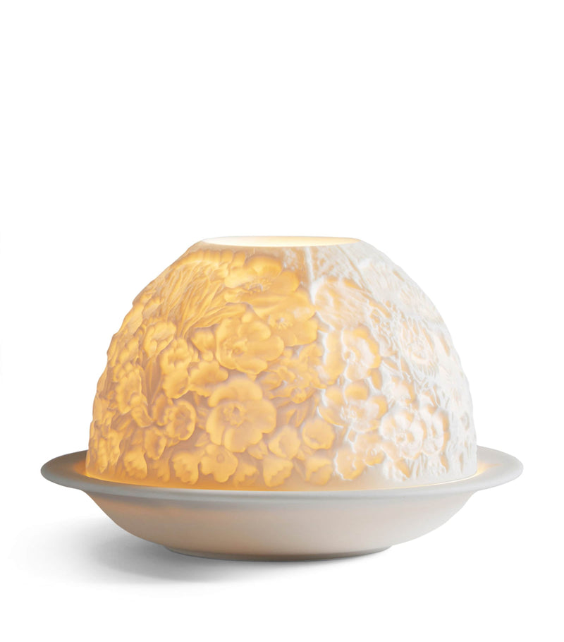 Bernardaud wildflowers LED votive light - British product