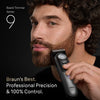Braun Series 9 Beard Trimmer BT9560 Chrome, imported from the UK