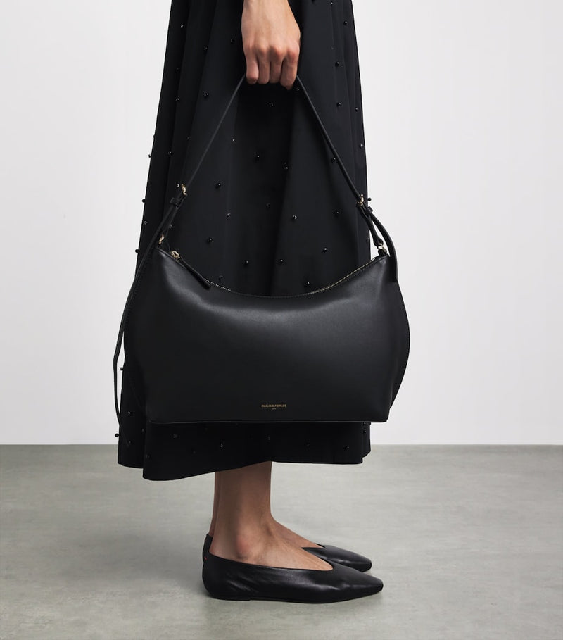 Claudie Pierlot leather shoulder bag, imported from the UK