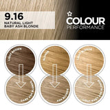 Superdrug Colour Performance 9.16 Natural Baby Ash Blonde (British brand)