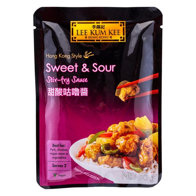 Lee Kum Kee Hong Kong Style Sweet & Sour Stir-fry Sauce - British product