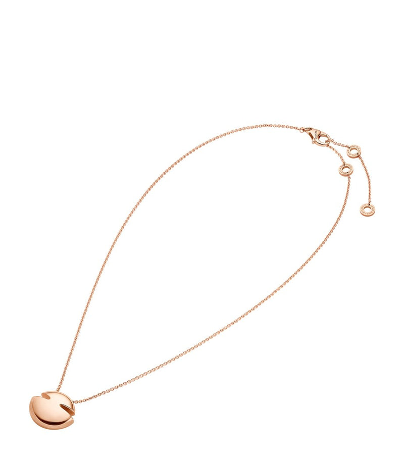 Bvlgari Rose Gold Cabochon Necklace 18kt, UK version