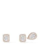 Harrods Messika My Twin Rose Gold and Diamond Earrings (0.81ct)- Buy online at McGrocer