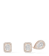 Harrods Messika My Twin Rose Gold and Diamond Earrings (0.81ct)- Buy online at McGrocer