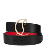 Harrods Christian Louboutin CL Logo Leather Belt- Buy online at McGrocer