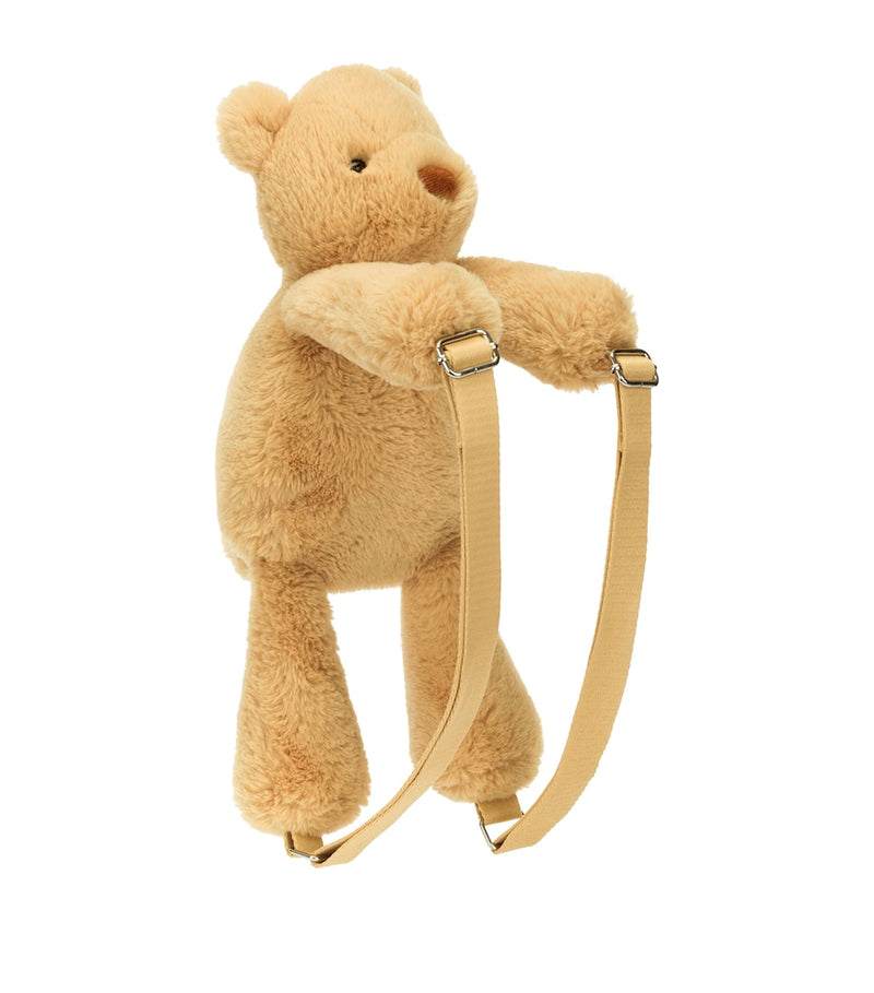 Jellycat Smudge Bear backpack in soft terry, UK version